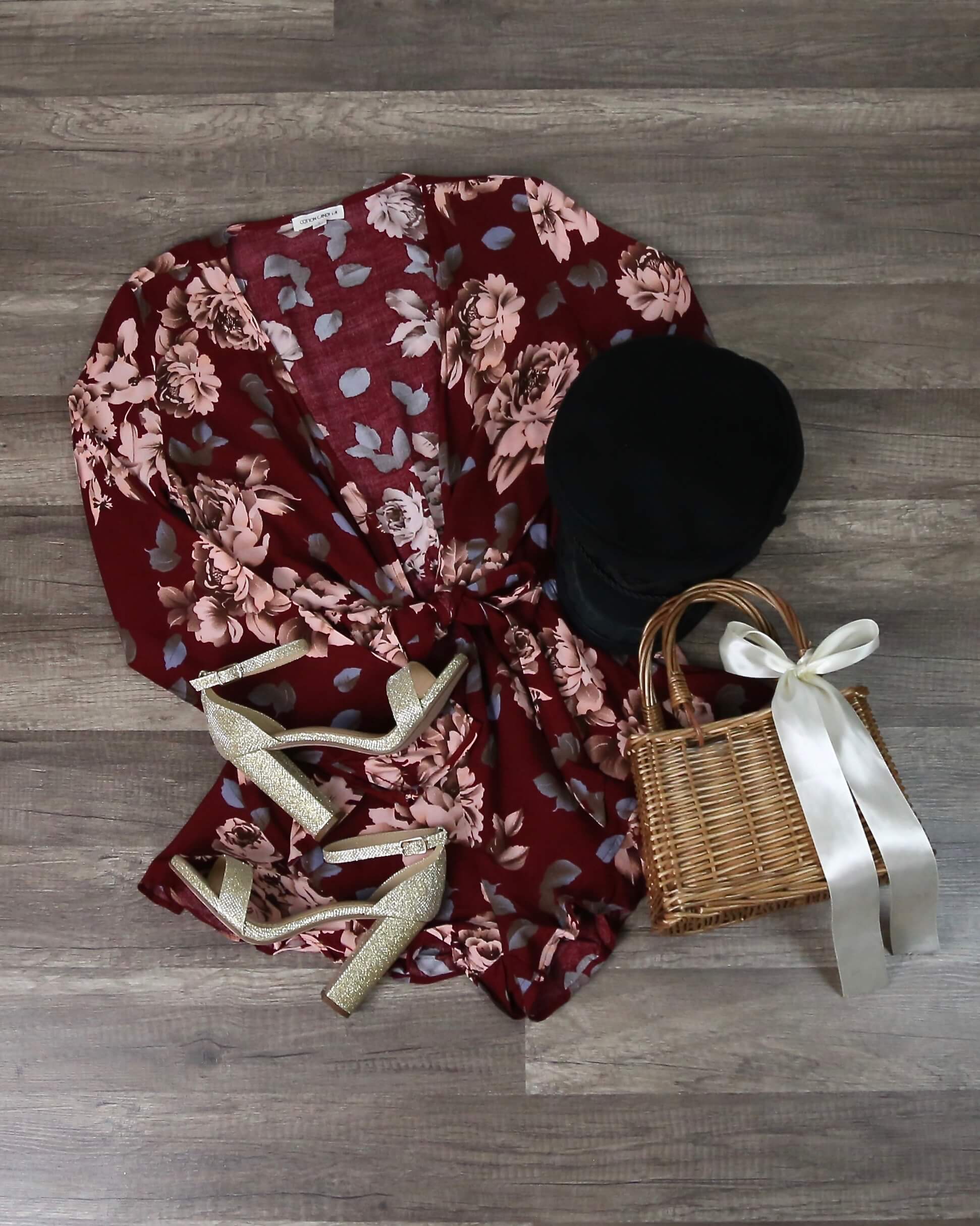 Crush On You Lace Ruffle Romper