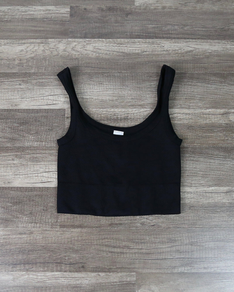 Casey Ribbed Crop Top in More Colors