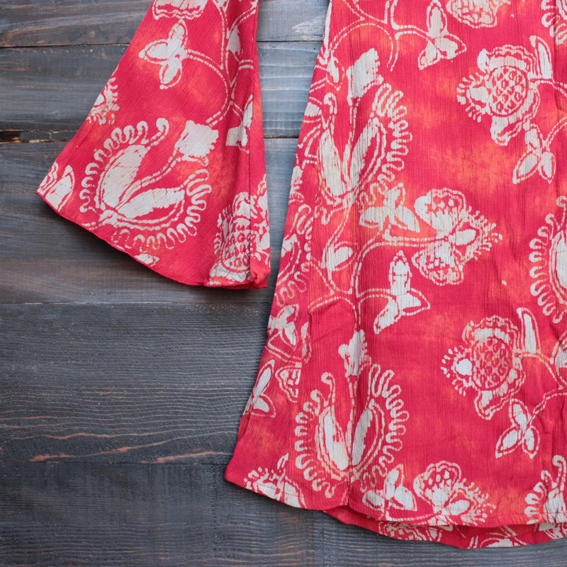 YIREH hawaii maize bell sleeve dress in songbird - shophearts - 4