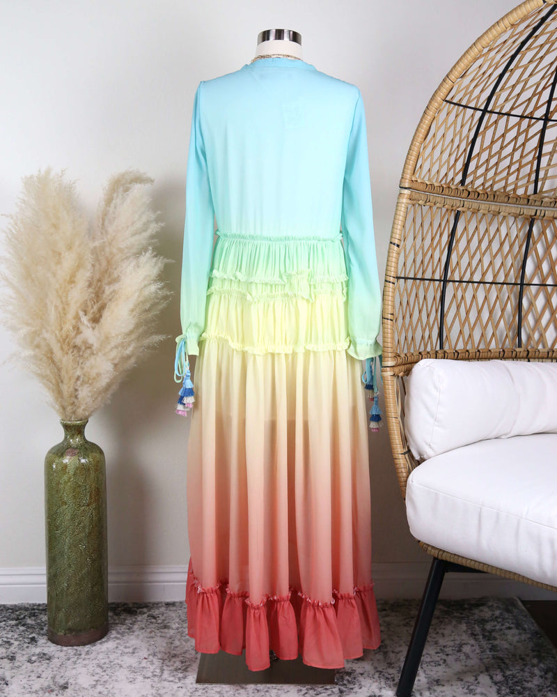 Sunset Skies Maxi Dress in More Colors