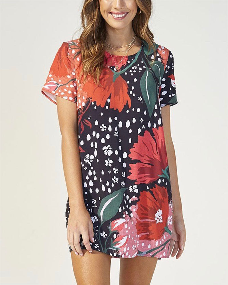 minkpink shirt dress MINKPINK - I'LL BE AROUND FLORAL SHIRT DRESS