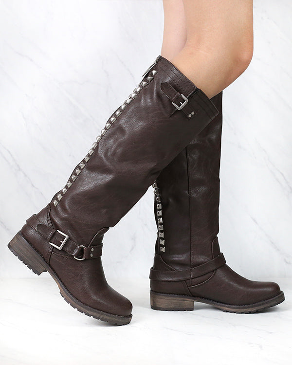 Paige Tall Women Studded Riding Boots in More Colors