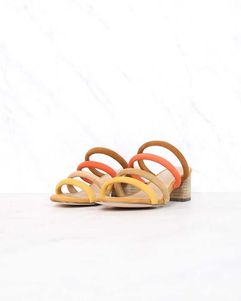 Sbicca - Alysheba Low Heel Strappy Sandal in Bright Multi