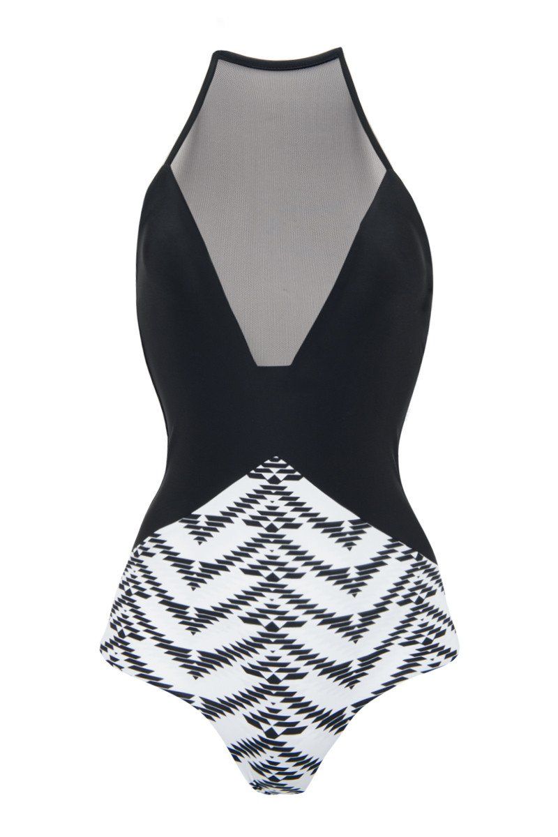 Khongboon - Faou Reversible One-Piece Swimsuit