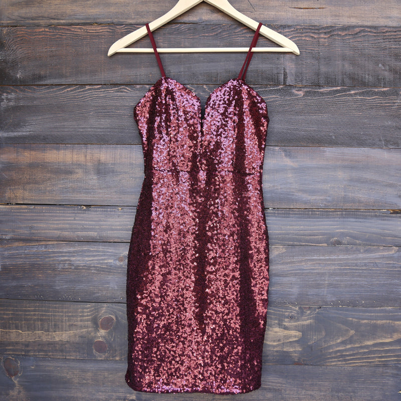 Sequin Beauty Bodycon Dress in More Colors