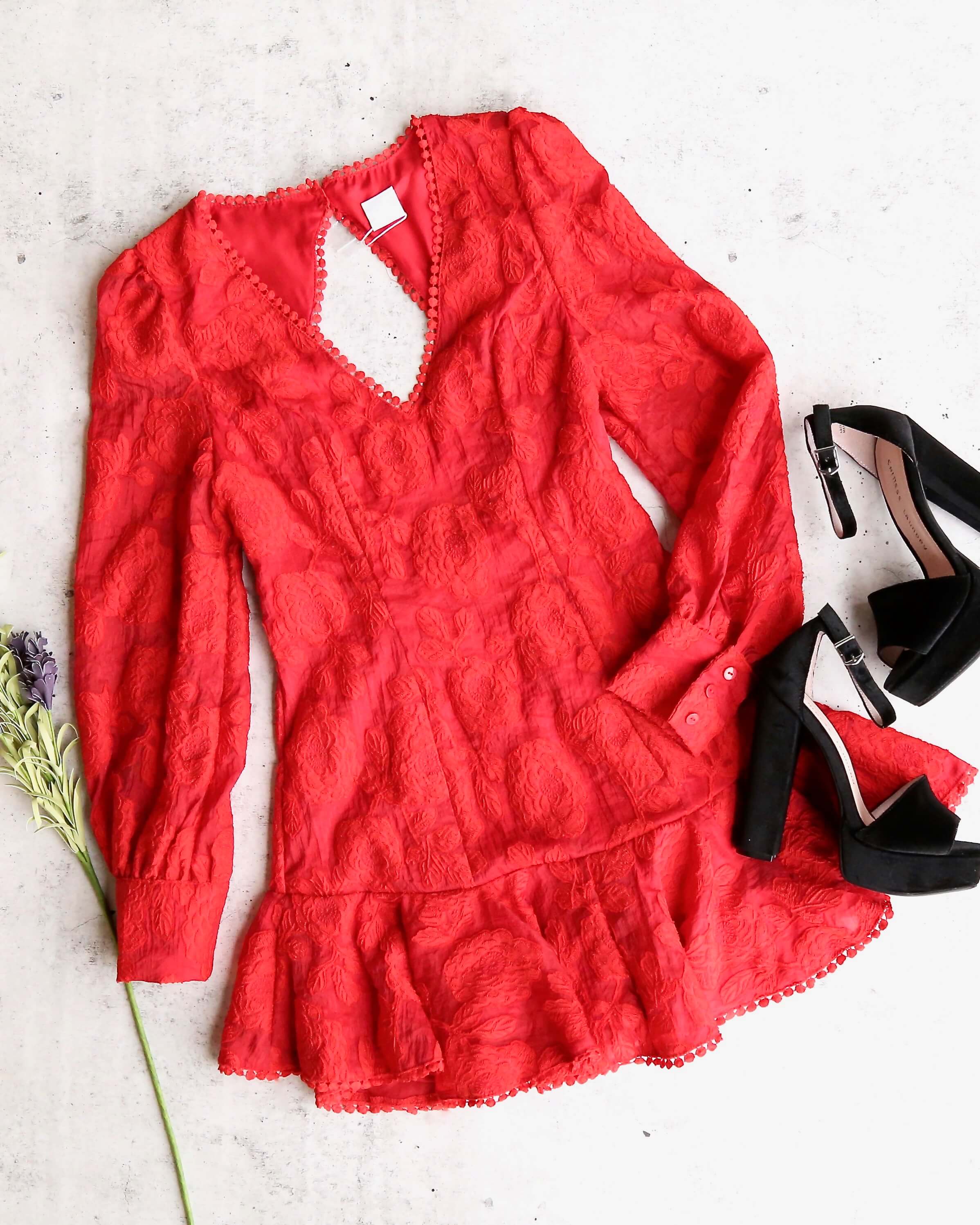 Sexy Red Hot Floral Lace Crochet Puffy Long Sleeve Backless Mini Dress Shop Hearts Sexy Red Hot Floral Lace Crochet Puffy Long Sleeve Backless Mini Dress Shop Hearts
