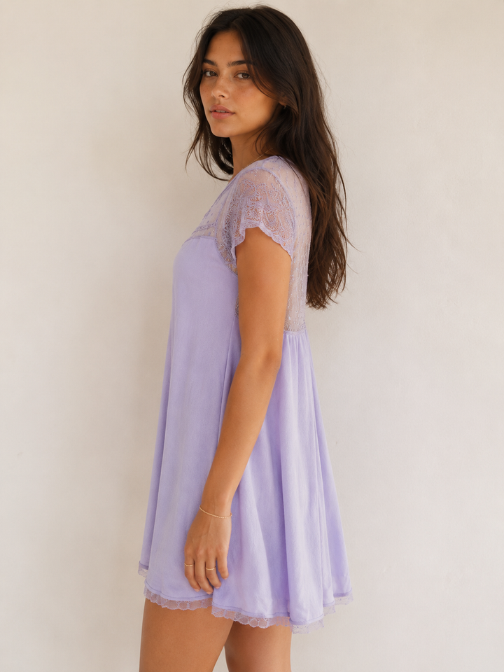 Embellished Trapeze Dress - More Colors