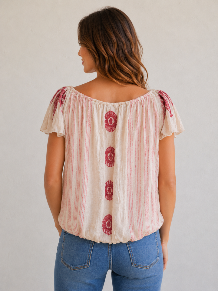Free People - Pukka Tee in Sand