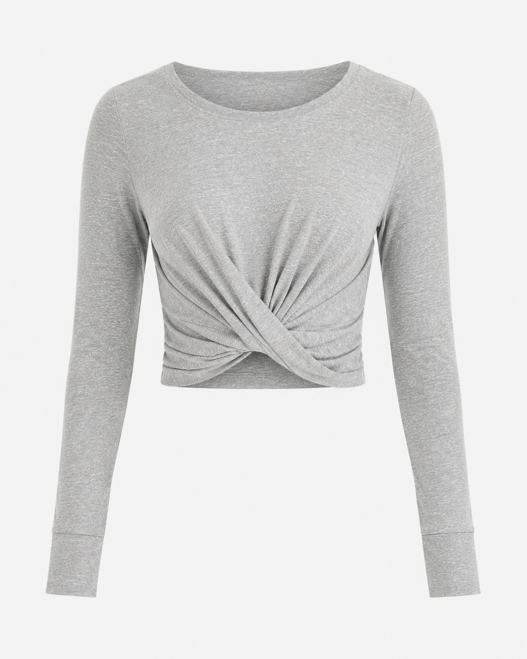 Free People Movement - Undertow Long Sleeve T-shirt in Heather Grey