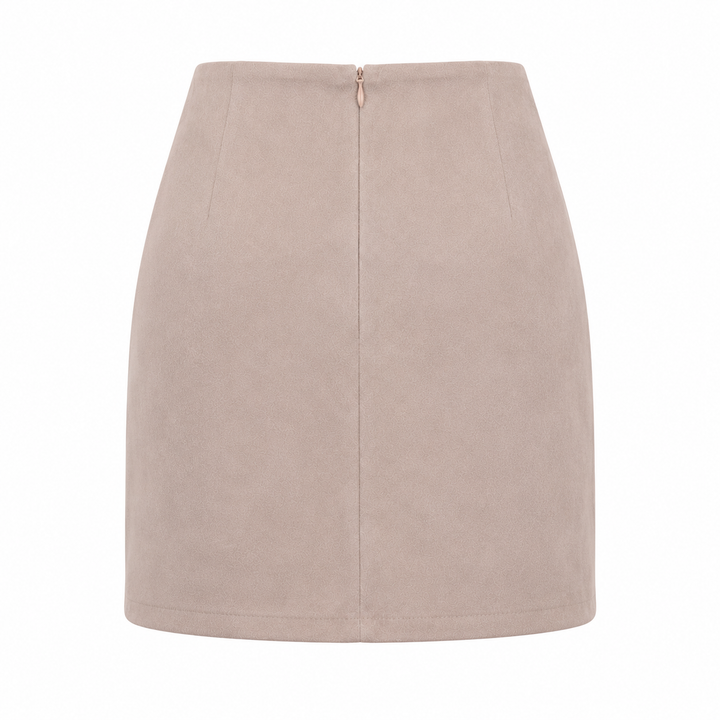 Knot That Way Vegan Suede Skirt in More Colors