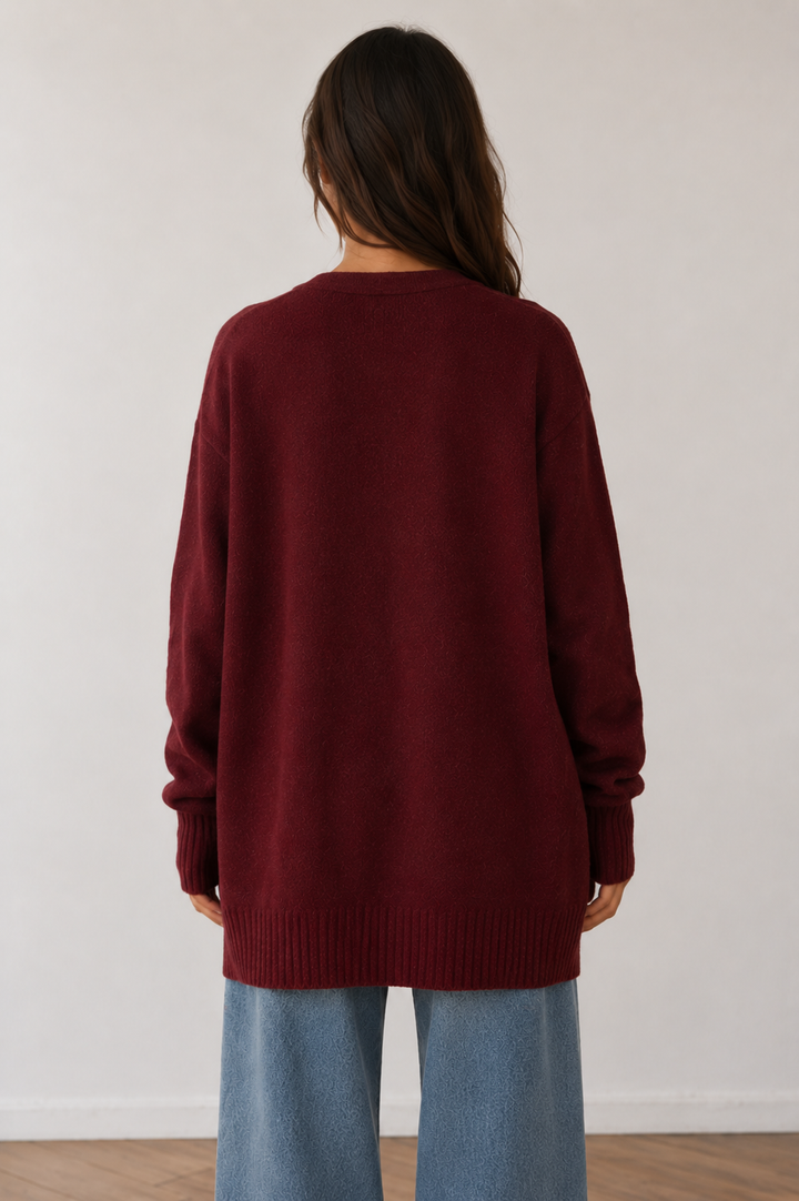 Mossy Style Long Open Front Cardigan in More Colors