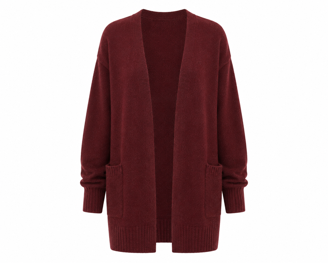 Mossy Style Long Open Front Cardigan in More Colors