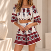Rosemary White Floral Two Piece Set