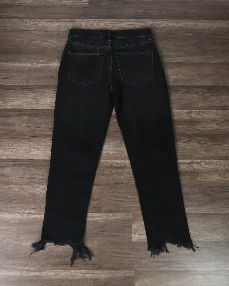 Free People - Good Times Relaxed Skinny in Black