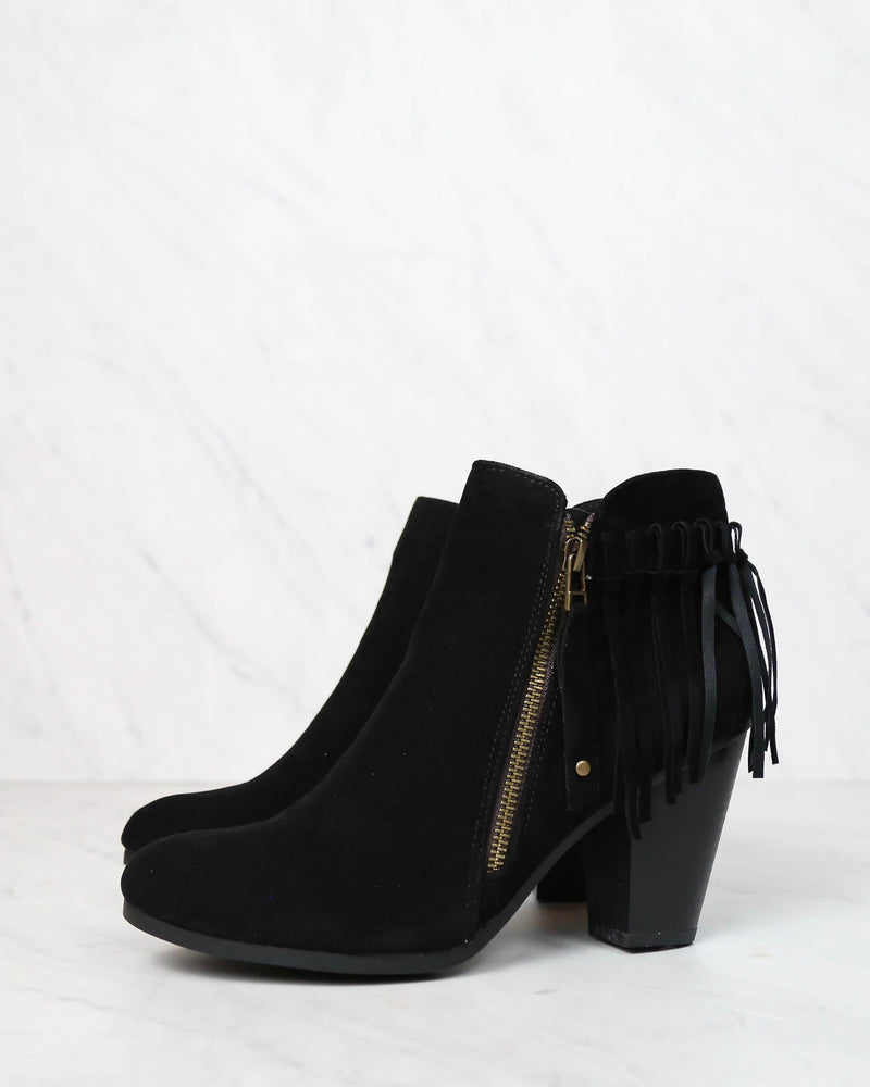 Boho Fringe Ankle Booties in More Colors