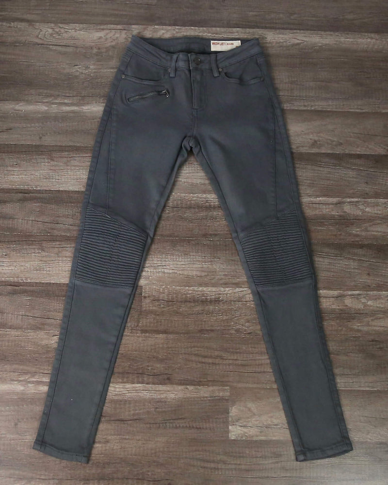 Final Sale - See You Later Biker Jeans - More Colors