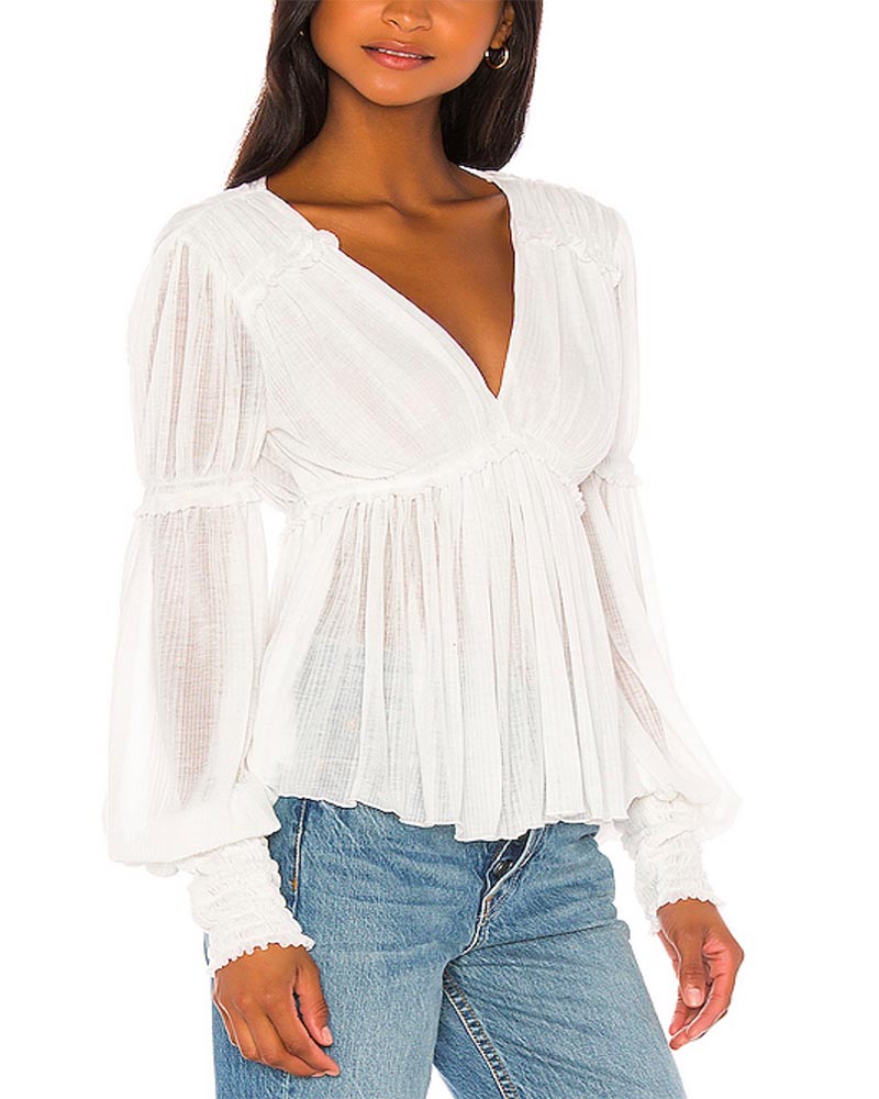 Free People - Day Dreaming Long Sleeve Top - More Colors – Shop Hearts