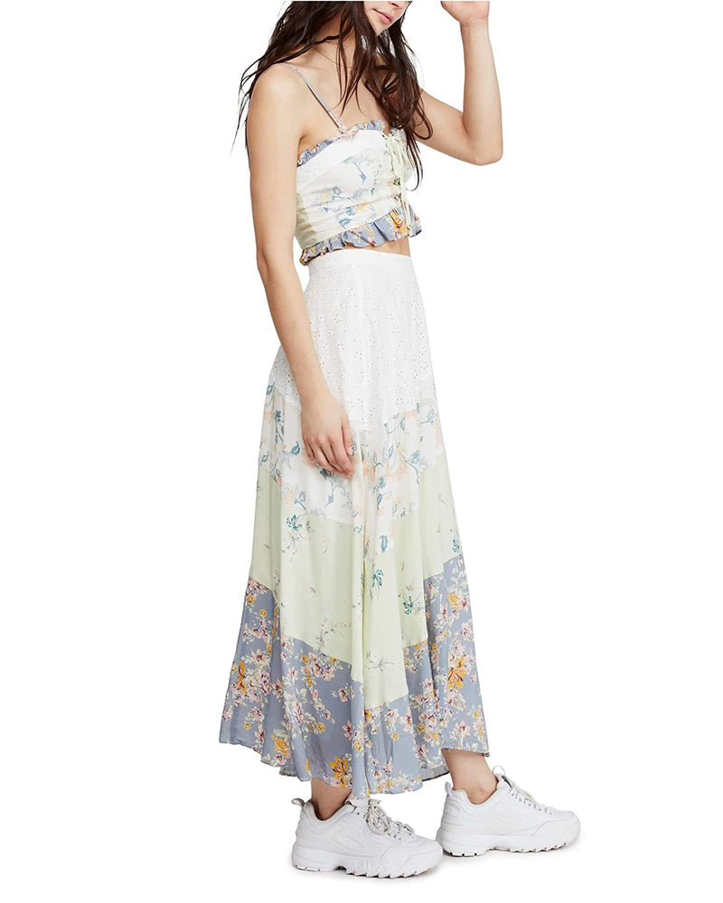 Free People In the Flowers Two Piece Set Floral Shop Hearts — free download