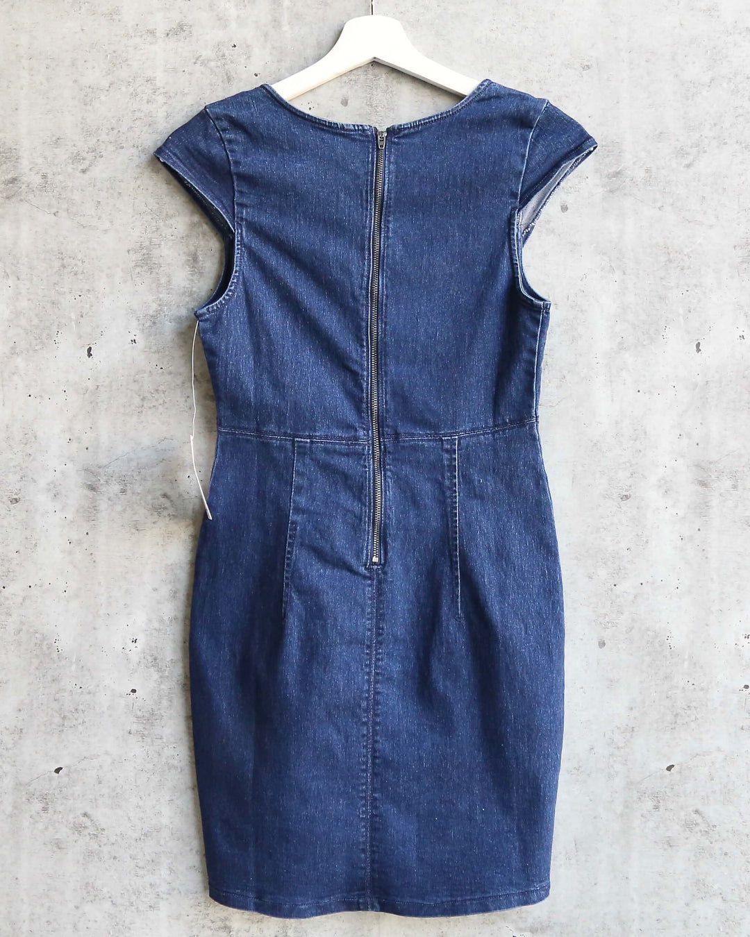Free People - Lia Denim Bodycon Mini Dress in Blue Shop Hearts Free People - Lia Denim Bodycon Mini Dress in Blue Shop Hearts
