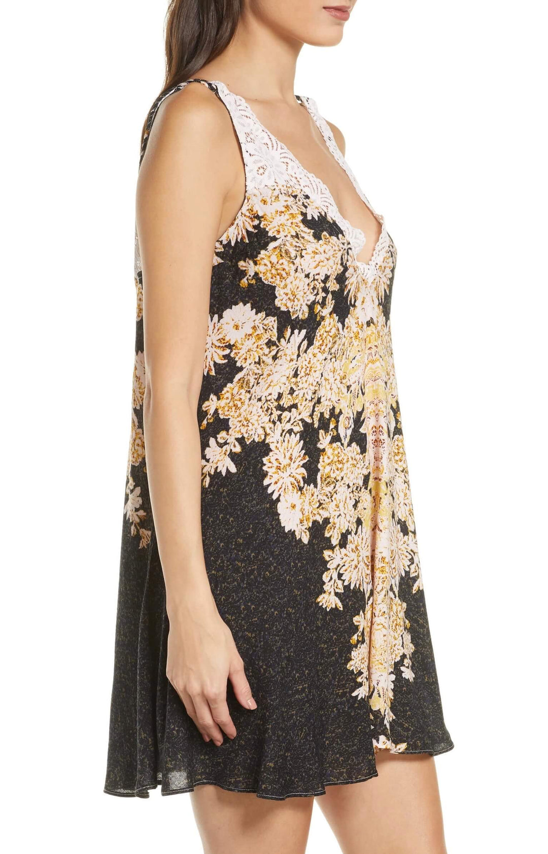 free people morning sun slip mini dress Sundown Mini Slip Dress by Intimately at Free People in Tan, Size: L