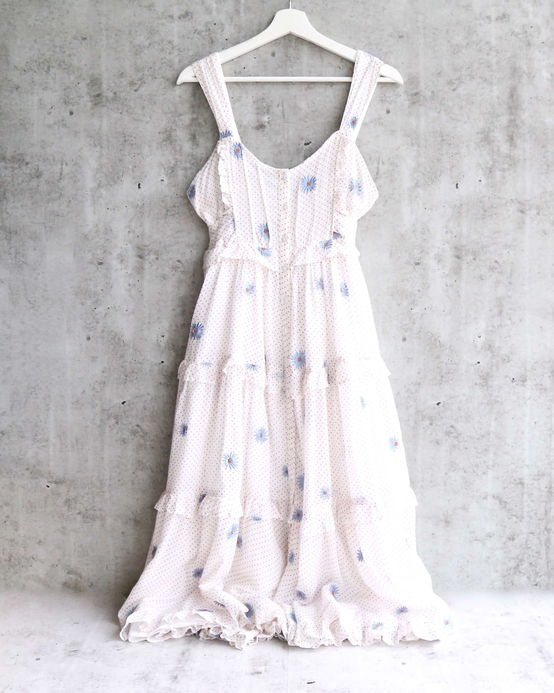 free people daisy chain maxi dress Daisy Fields Maxi Slip Dress