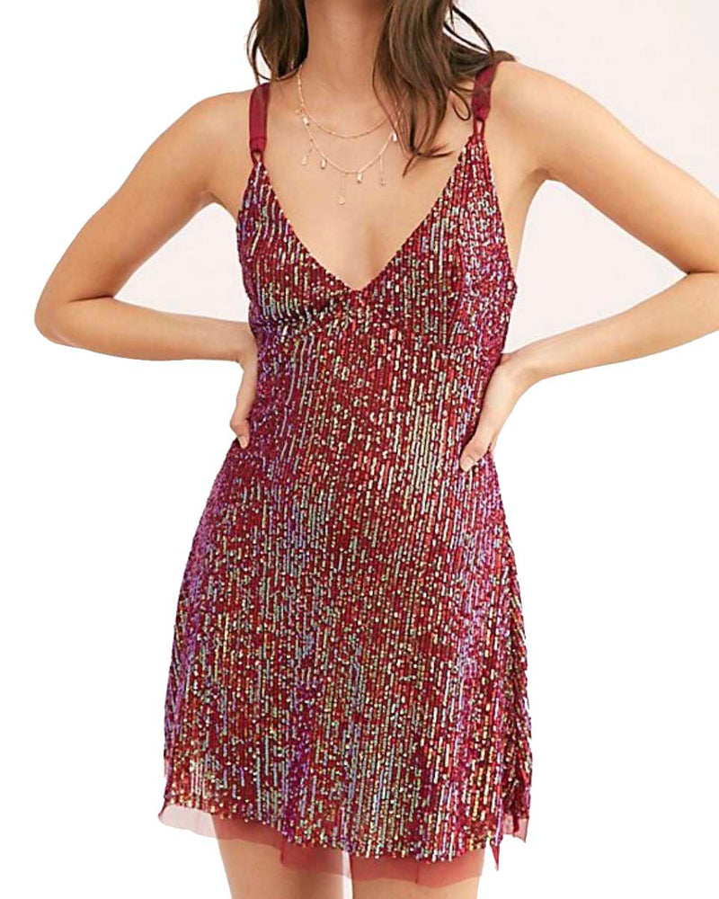 Free People - Gold Rush Mini Dress in More Colors