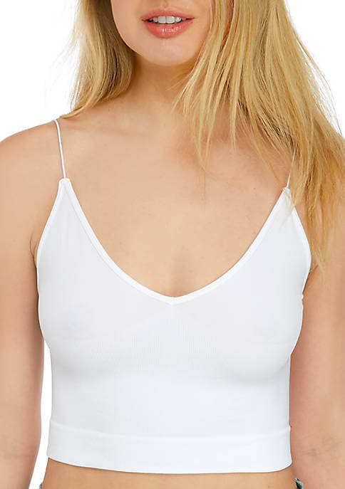 Free People - Ribbed V-Neck Brami in More Colors