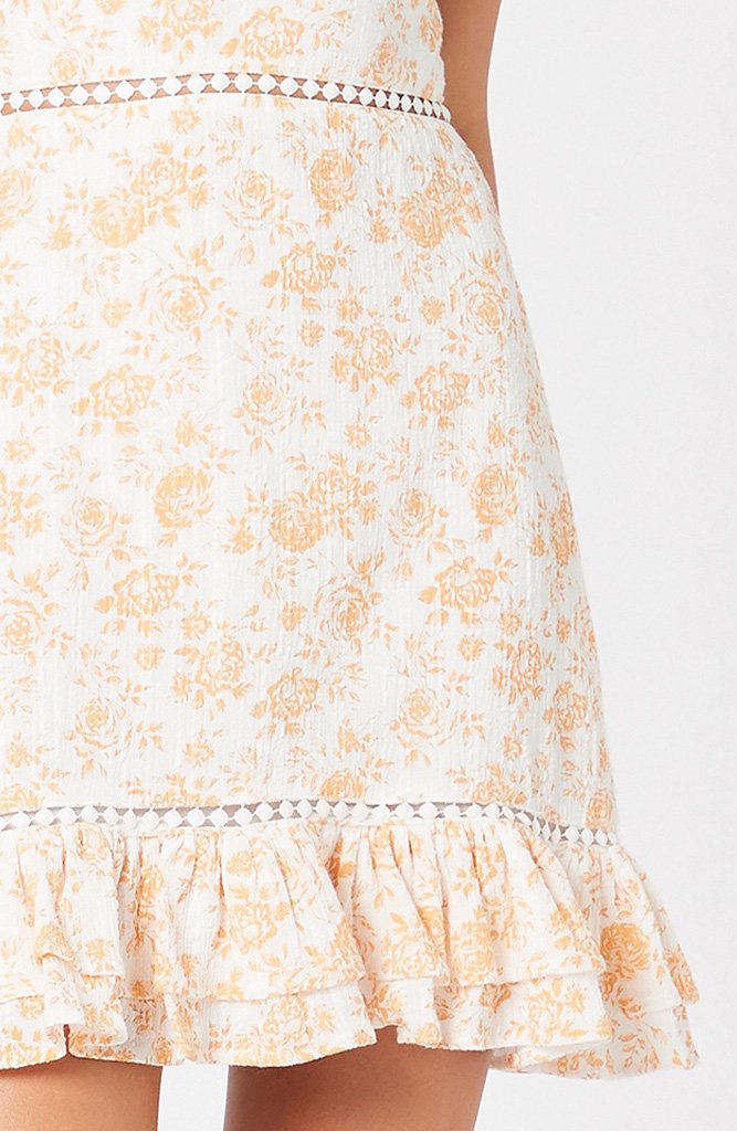 minkpink kiss the stars mini dress MINKPINK Kiss The Stars Mini Dress in Golden