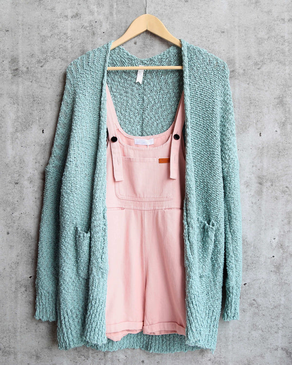 Popcorn Yarn Lightweight Open Front Cardigan in More Colors