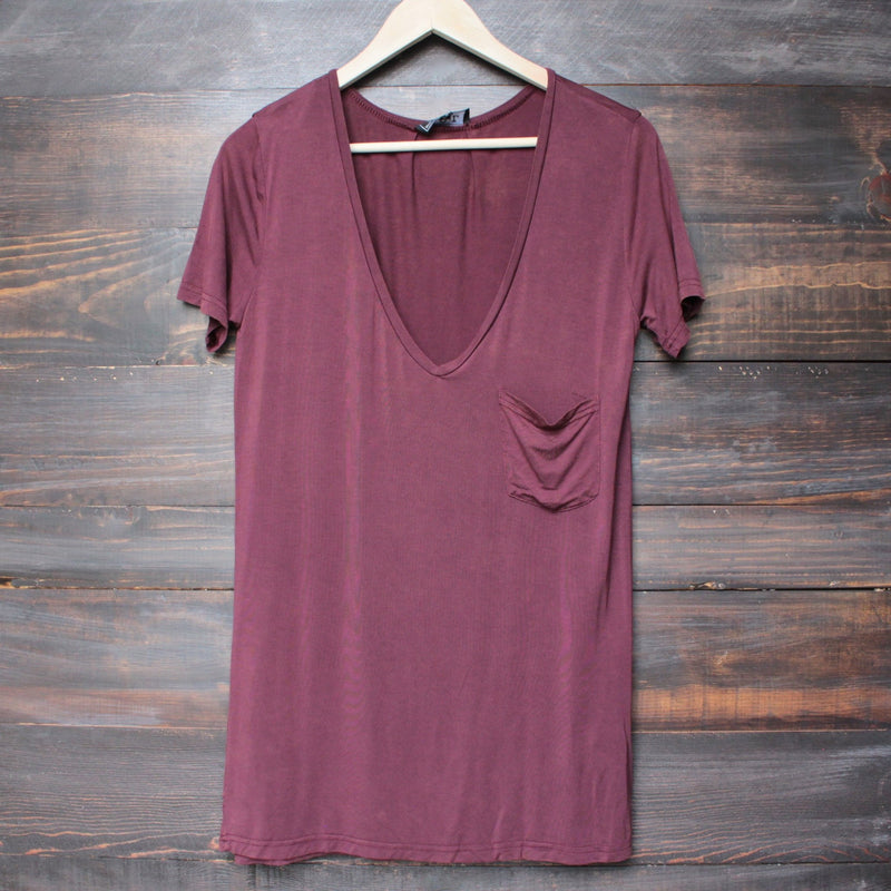 tease me oversize soft v neck tshirt (more colors) - shophearts - 5