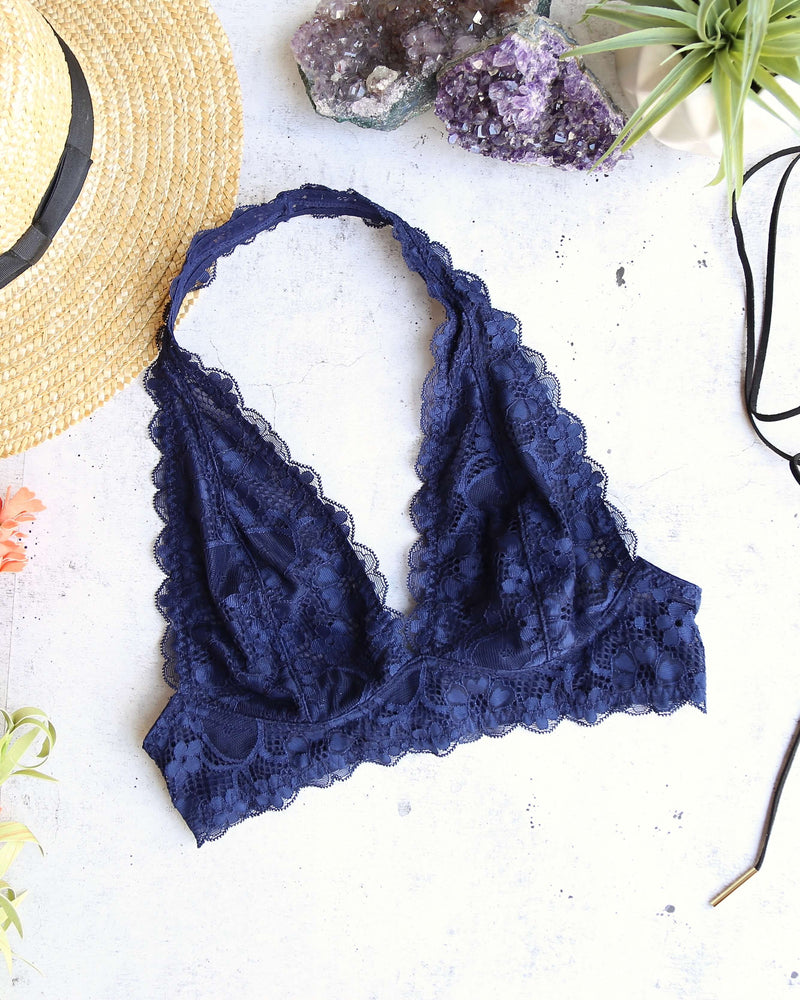 Halter Neck Lacey Bra by Free People - Gypsy Hearts