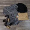 Reverse - Don't Be a Fool Metallic Romper in Silver Black