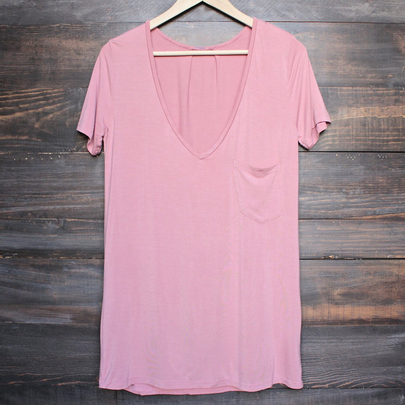 tease me oversize soft v neck tshirt (more colors) - shophearts - 9