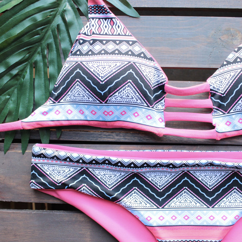 khongboon swimwear - positano reversible full-cut handmade bikini - shophearts - 5