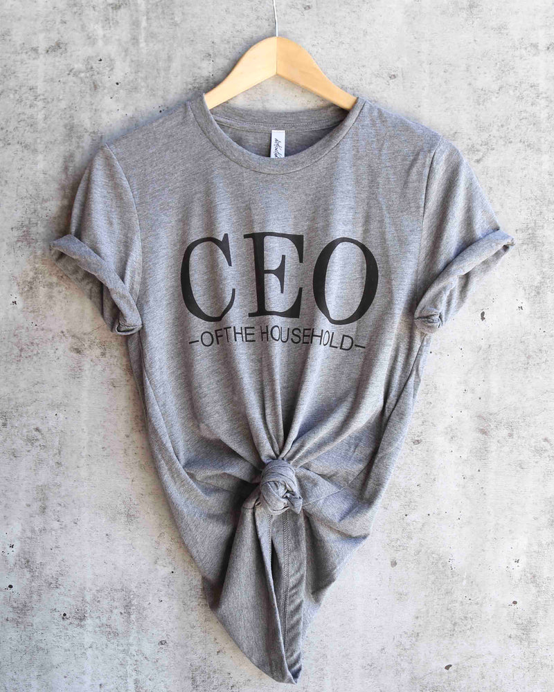 Distracted - CEO of the Household in Grey/Black