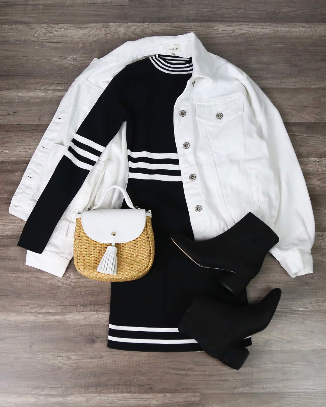 varsity bodycon dress Varsity Long Sleeve Mini Dress Rose