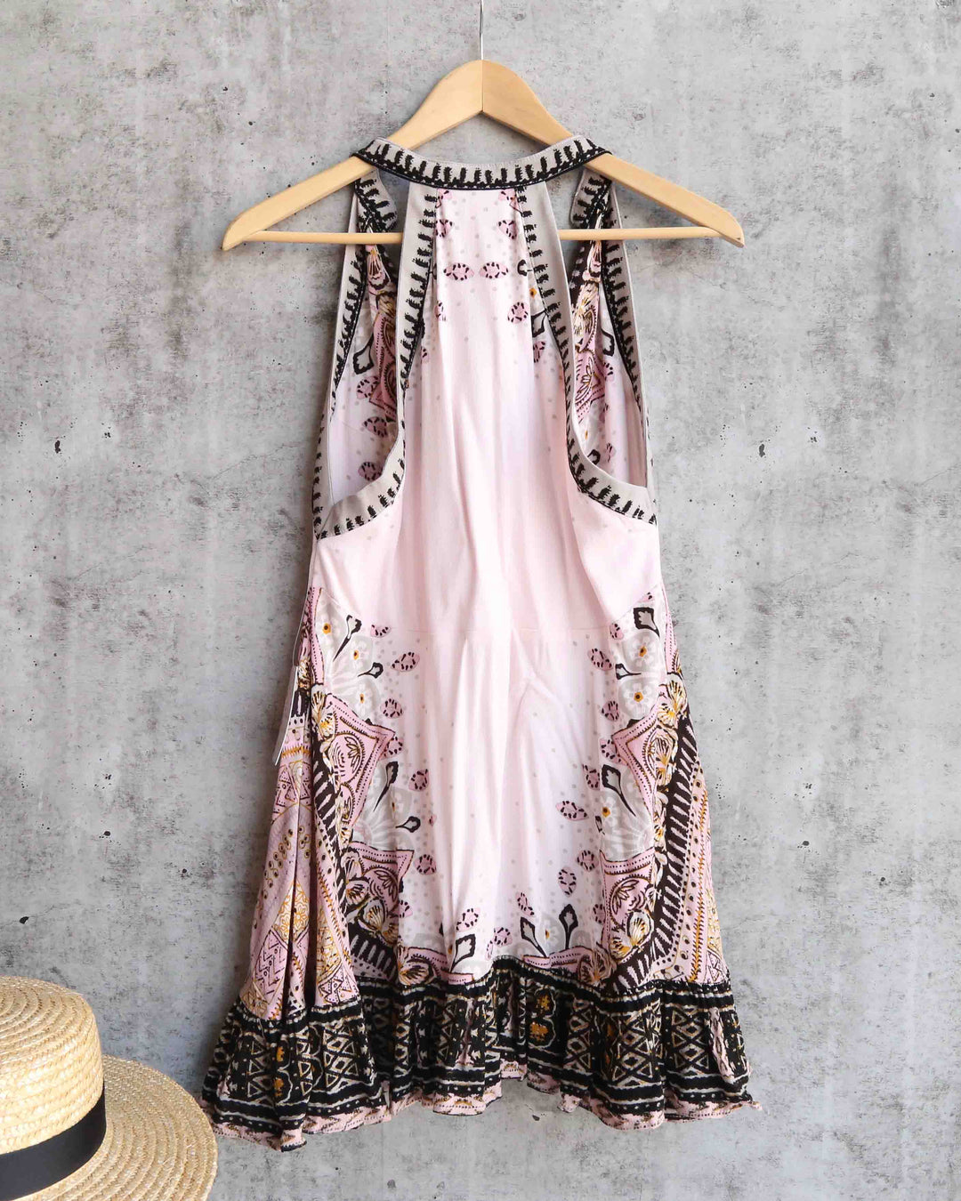 free people cream combo dress Free People Oatmeal Cream Combo Raffle Sweater Lined Dress Size small
