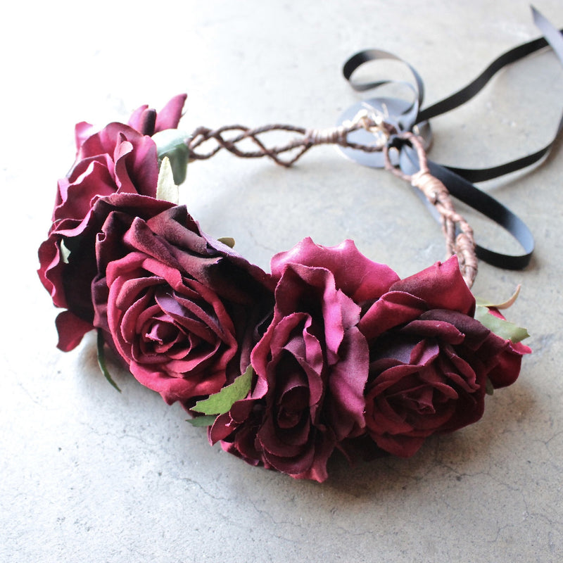 Rock N Rose - beatrice handmade floral crown - shophearts - 1