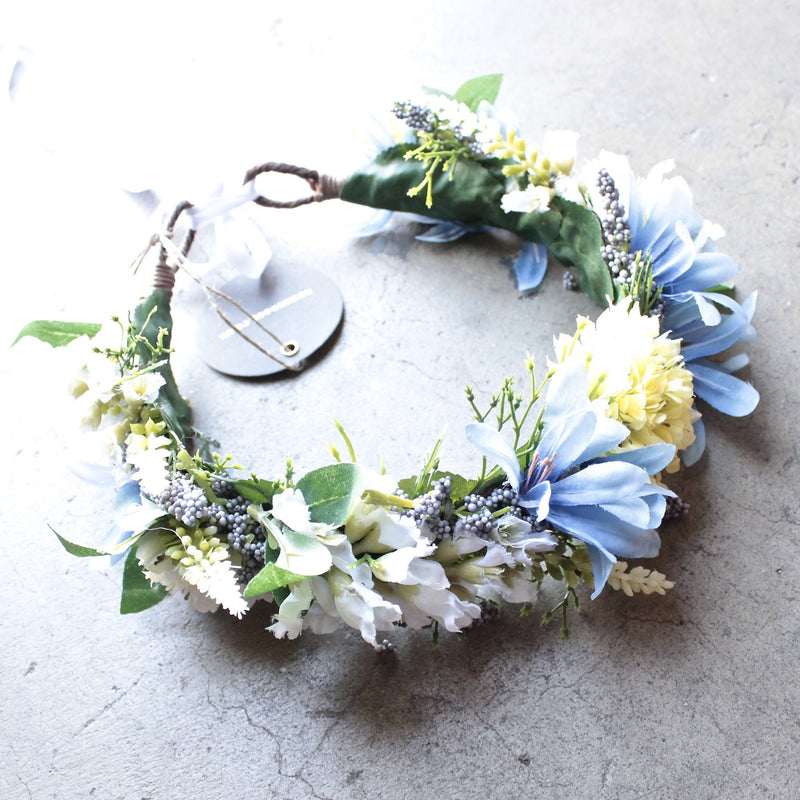 rock n rose -  cambridge handmade floral meadow crown headband - shophearts - 1