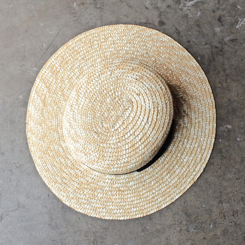 Lack of Color - The Spencer Straw Boater Hat - shophearts - 1