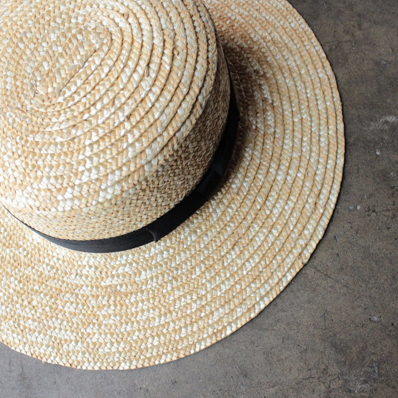 Lack of Color - The Spencer Straw Boater Hat - shophearts - 2