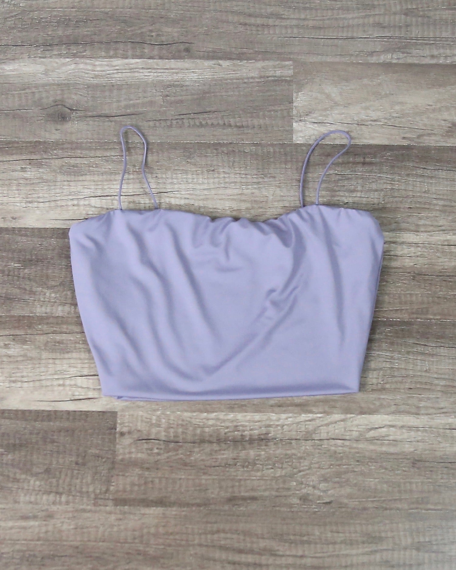 OVERNEATH RIB TOP LAVENDER トップス OVERNEATH RIB TOP LAVENDER