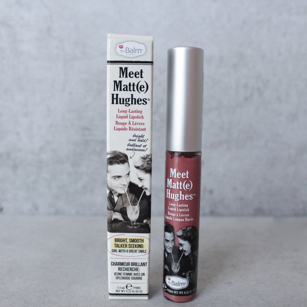 theBalm - Meet Matte Hughes Lip Color - Committed Shop Hearts theBalm - Meet Matte Hughes Lip Color - Committed Shop Hearts