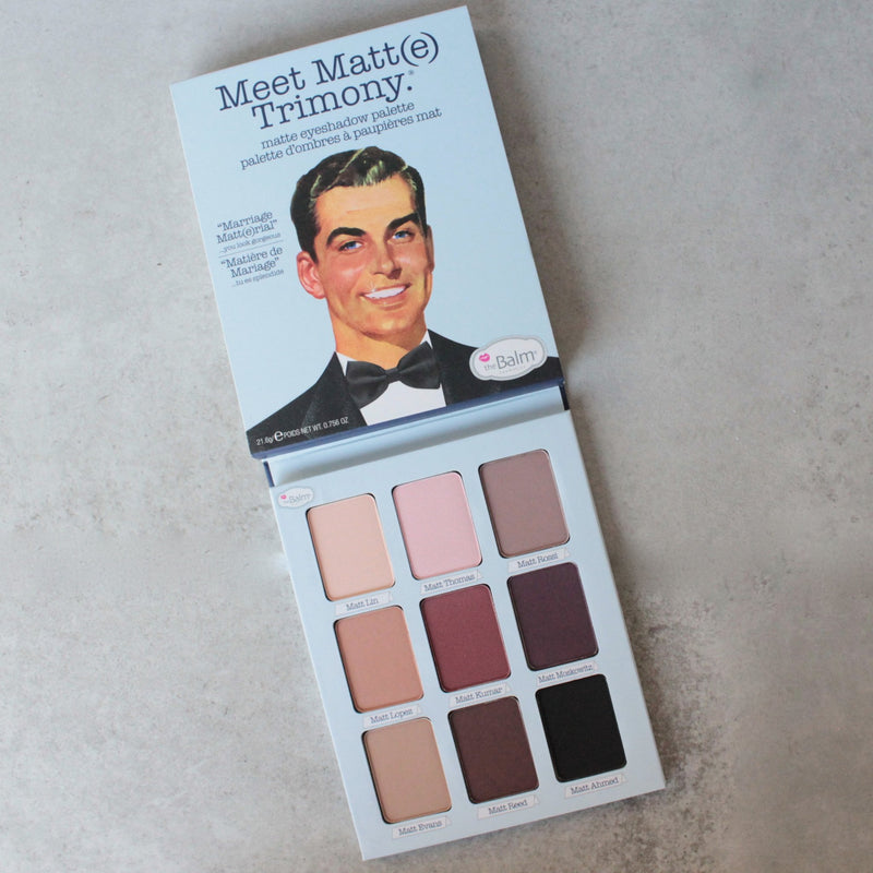 theBalm cosmetics - Meet Matte Trimony Eyeshadow Palette - shophearts - 1