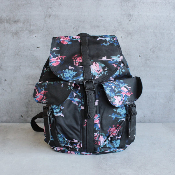 herschel supply co. - womens dawson backpack - floral blur - shophearts - 1