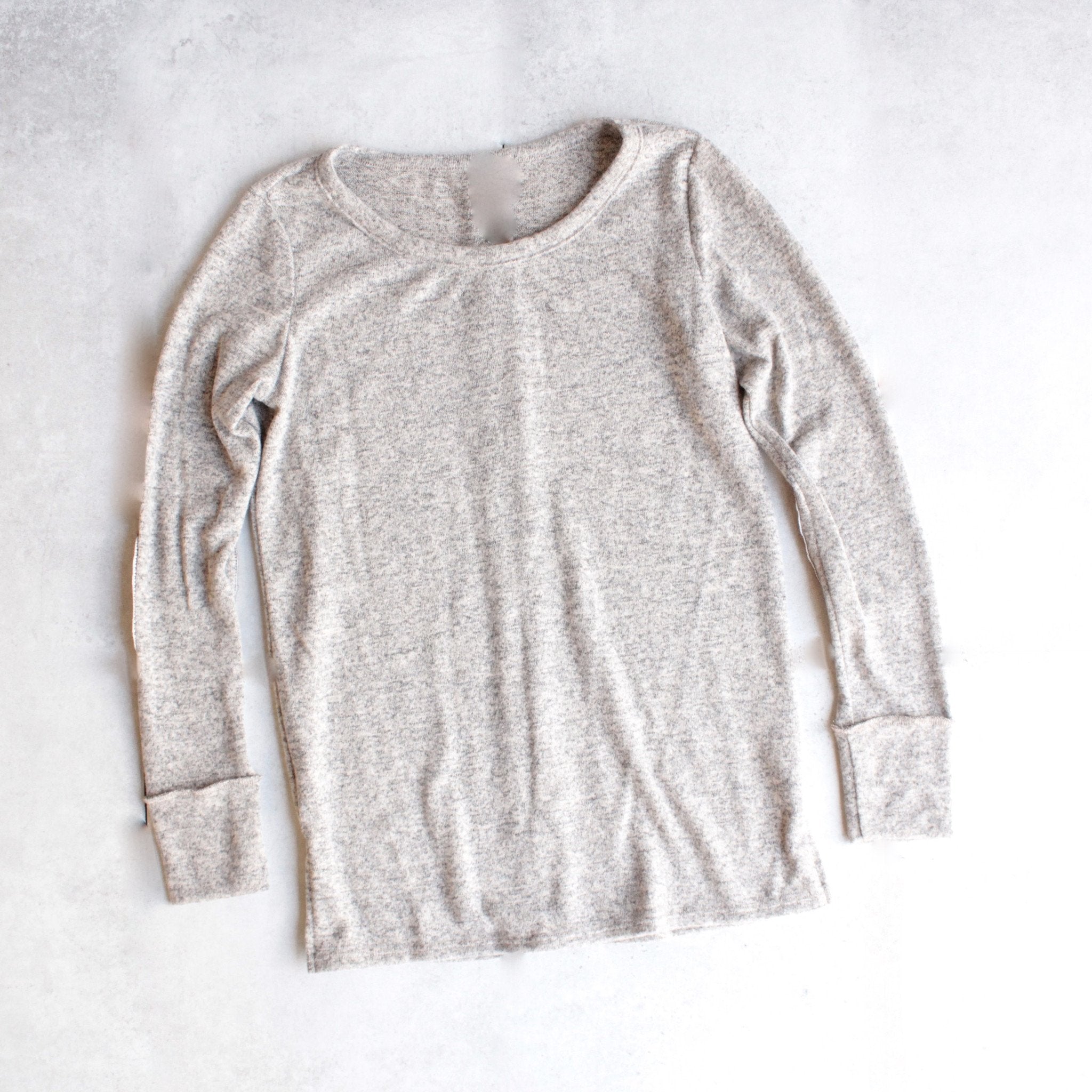 Butter Lace Up Terry Tunic
