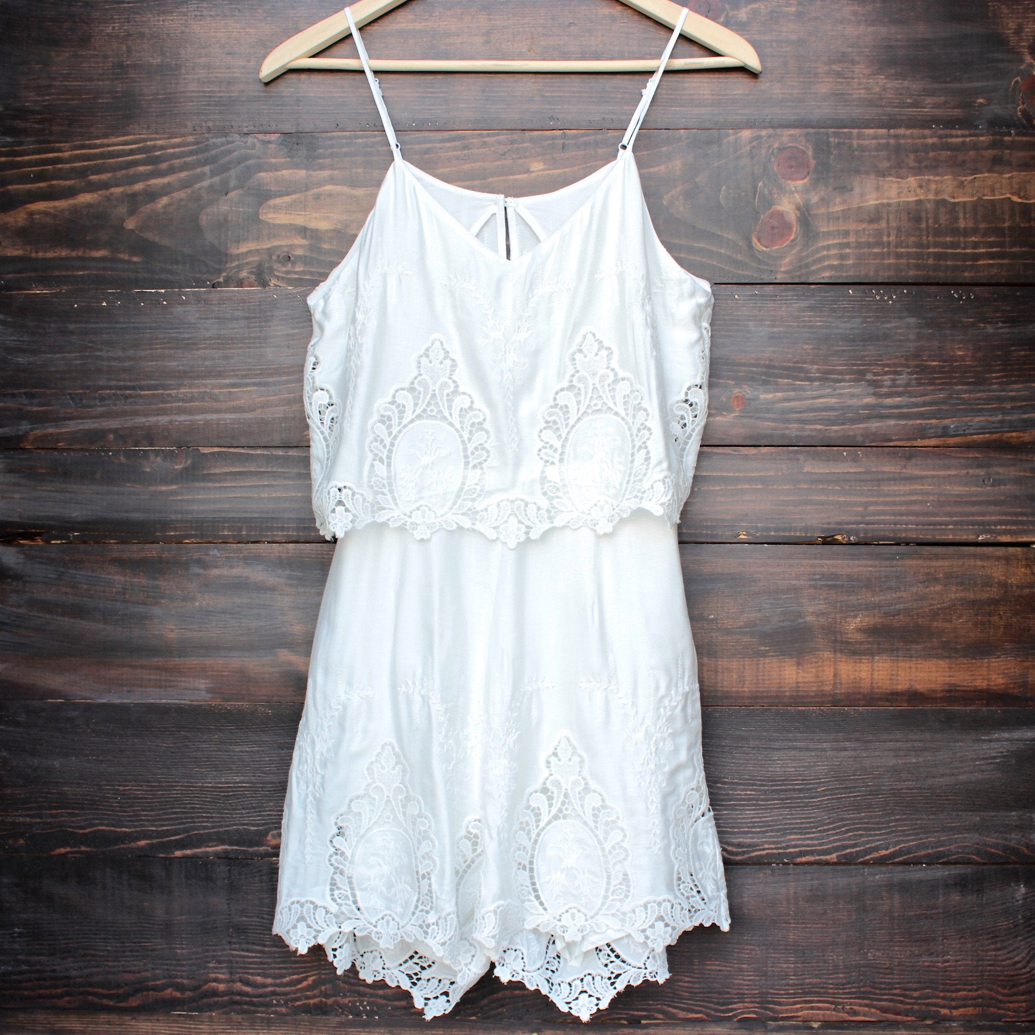 The Jetset Diaries - Without Suspense Romper in White – Shop Hearts