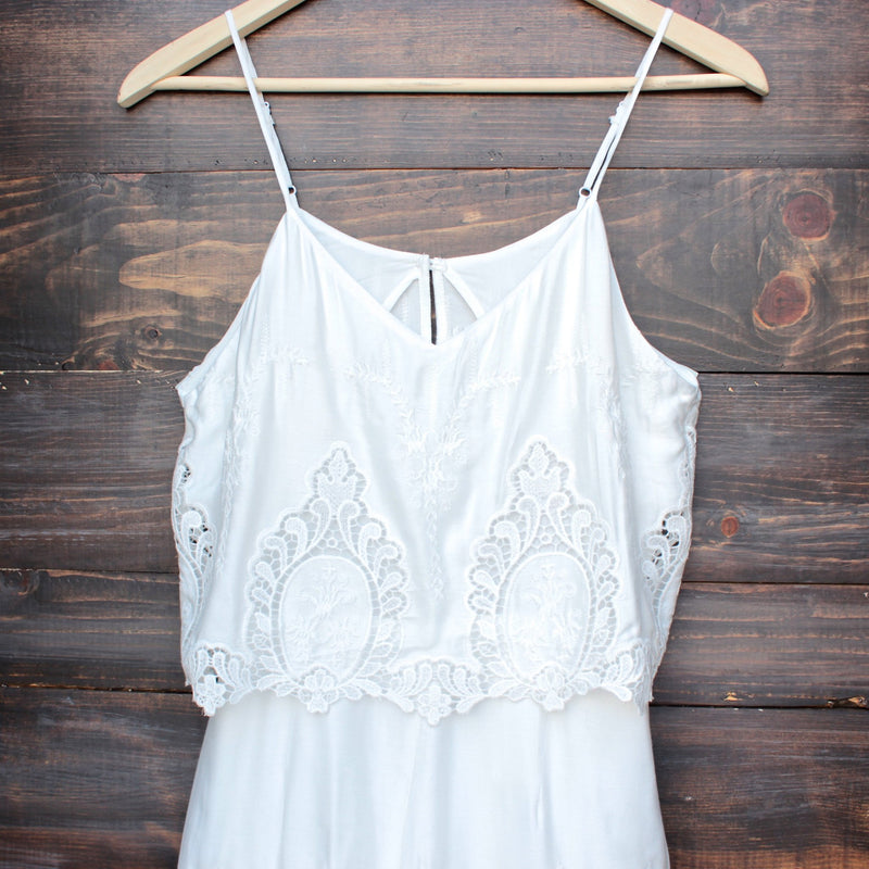 The Jetset Diaries - without suspense romper in white - shophearts - 3
