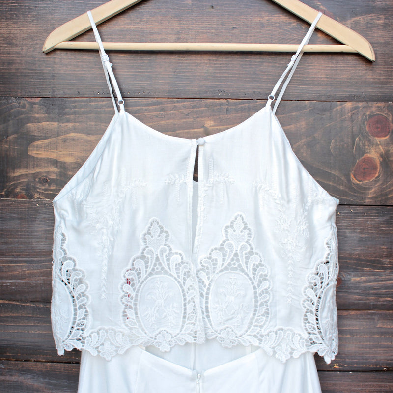 The Jetset Diaries - without suspense romper in white - shophearts - 4