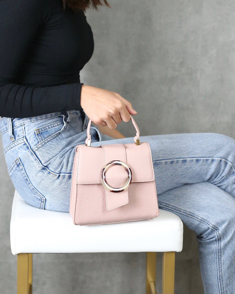 Julia Vegan Leather Mini Satchel Hand Bag in More Colors